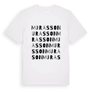 Murasson ordlek t-shirt – ekologisk bomull t-shirt från Pinshirt