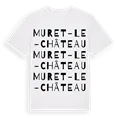 Muret-le-Château ordlek t-shirt