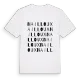 Nailloux ordlek t-shirt