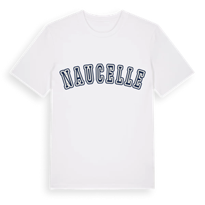 Naucelle college t-shirt – ekologisk bomull t-shirt från Pinshirt