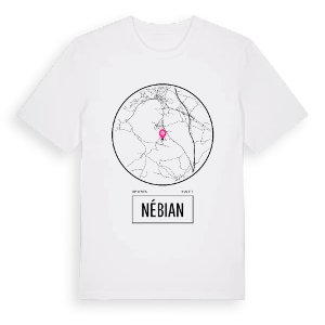 Nébian t-shirt – ekologisk bomull t-shirt från Pinshirt