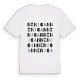 Nénigan ordlek t-shirt