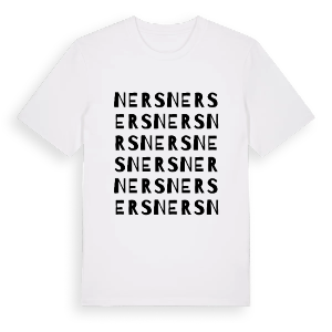 Ners ordlek t-shirt – ekologisk bomull t-shirt från Pinshirt