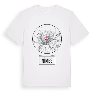 Nîmes t-shirt – ekologisk bomull t-shirt från Pinshirt