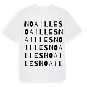 Noailles ordlek t-shirt – ekologisk bomull t-shirt från Pinshirt