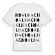 Noalhac ordlek t-shirt
