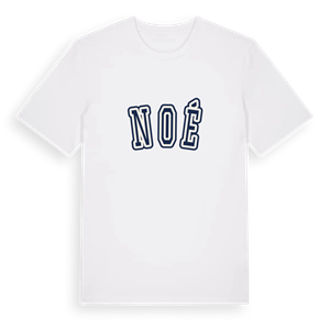 Noé college t-shirt – ekologisk bomull t-shirt från Pinshirt