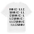 Noueilles ordlek t-shirt