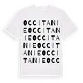Occitanie ordlek t-shirt