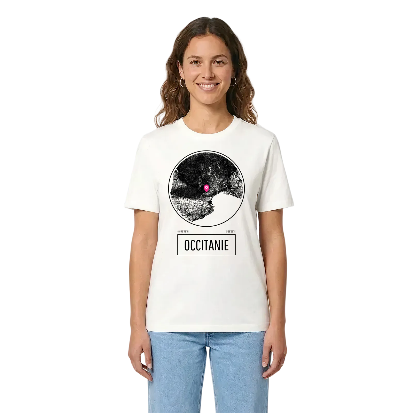 Occitanie t-shirt – White, i miljö