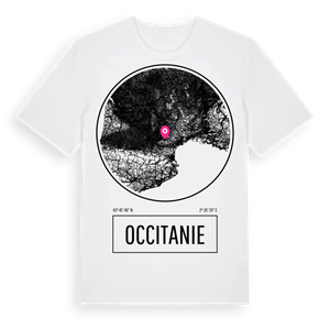 Occitanie t-shirt – ekologisk bomull t-shirt från Pinshirt