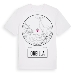 Oreilla t-shirt – ekologisk bomull t-shirt från Pinshirt