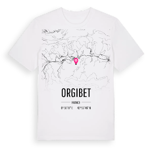 Orgibet karta t-shirt – ekologisk bomull t-shirt från Pinshirt