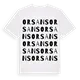 Orsans ordlek t-shirt