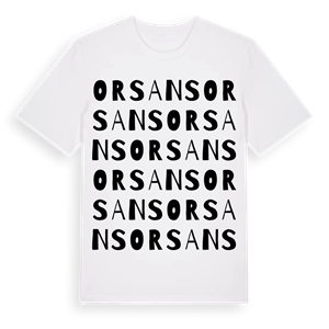 Orsans ordlek t-shirt – ekologisk bomull t-shirt från Pinshirt