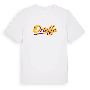 Ortaffa baseball t-shirt – ekologisk bomull t-shirt från Pinshirt