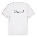Ossen hjärta t-shirt