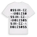 Ossun-ez-Angles ordlek t-shirt