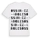 Ossun-ez-Angles ordlek t-shirt