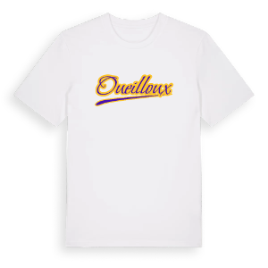 Oueilloux baseball t-shirt – ekologisk bomull t-shirt från Pinshirt