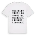 Oueilloux ordlek t-shirt