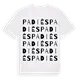 Padiès ordlek t-shirt