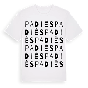 Padiès ordlek t-shirt – ekologisk bomull t-shirt från Pinshirt