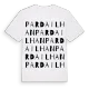 Pardailhan ordlek t-shirt