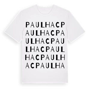 Paulhac ordlek t-shirt – ekologisk bomull t-shirt från Pinshirt