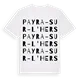 Payra-sur-l'Hers ordlek t-shirt