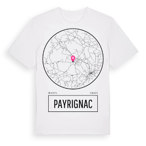 Payrignac t-shirt – ekologisk bomull t-shirt från Pinshirt