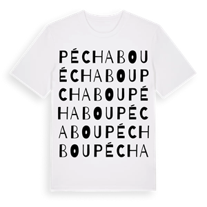 Péchabou ordlek t-shirt – ekologisk bomull t-shirt från Pinshirt