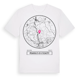 Pégairolles-de-l'Escalette t-shirt – ekologisk bomull t-shirt från Pinshirt