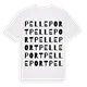 Pelleport ordlek t-shirt