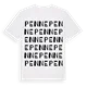 Penne ordlek t-shirt