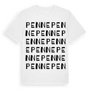 Penne ordlek t-shirt – ekologisk bomull t-shirt från Pinshirt