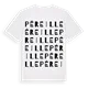 Péreille ordlek t-shirt