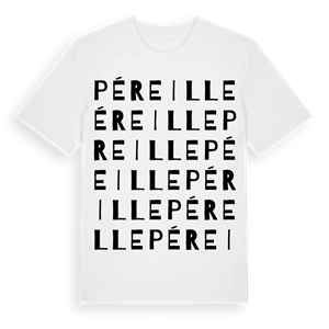 Péreille ordlek t-shirt – ekologisk bomull t-shirt från Pinshirt