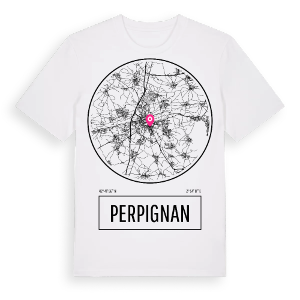 Perpignan t-shirt – ekologisk bomull t-shirt från Pinshirt