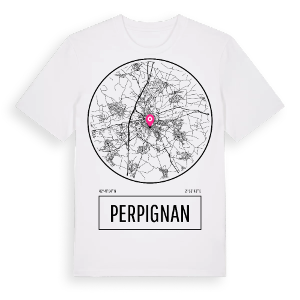 Perpignan t-shirt – ekologisk bomull t-shirt från Pinshirt