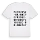 Peyrusse-Grande ordlek t-shirt