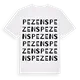 Pezens ordlek t-shirt