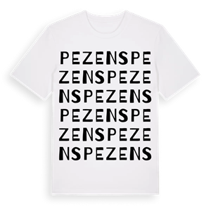 Pezens ordlek t-shirt – ekologisk bomull t-shirt från Pinshirt