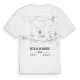 Pézilla-la-Rivière karta t-shirt