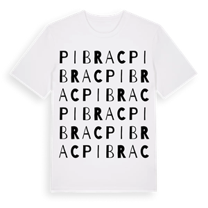 Pibrac ordlek t-shirt – ekologisk bomull t-shirt från Pinshirt