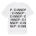 Pieusse ordlek t-shirt