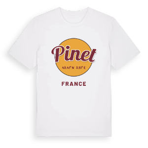 Pinet cirkel t-shirt – ekologisk bomull t-shirt från Pinshirt
