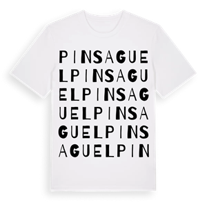 Pinsaguel ordlek t-shirt – ekologisk bomull t-shirt från Pinshirt