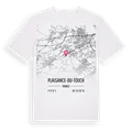 Plaisance-du-Touch karta t-shirt