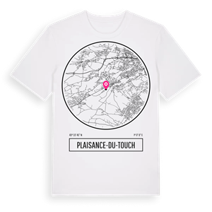 Plaisance-du-Touch t-shirt – ekologisk bomull t-shirt från Pinshirt